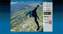 Desktop Screenshot of alc-parachuteteam.si