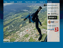 Tablet Screenshot of alc-parachuteteam.si